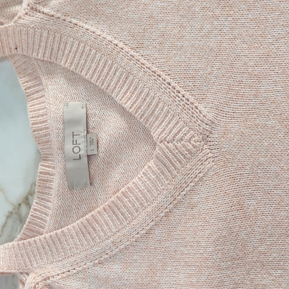 LOFT Cut out V neck sweater - Picture 3 of 5